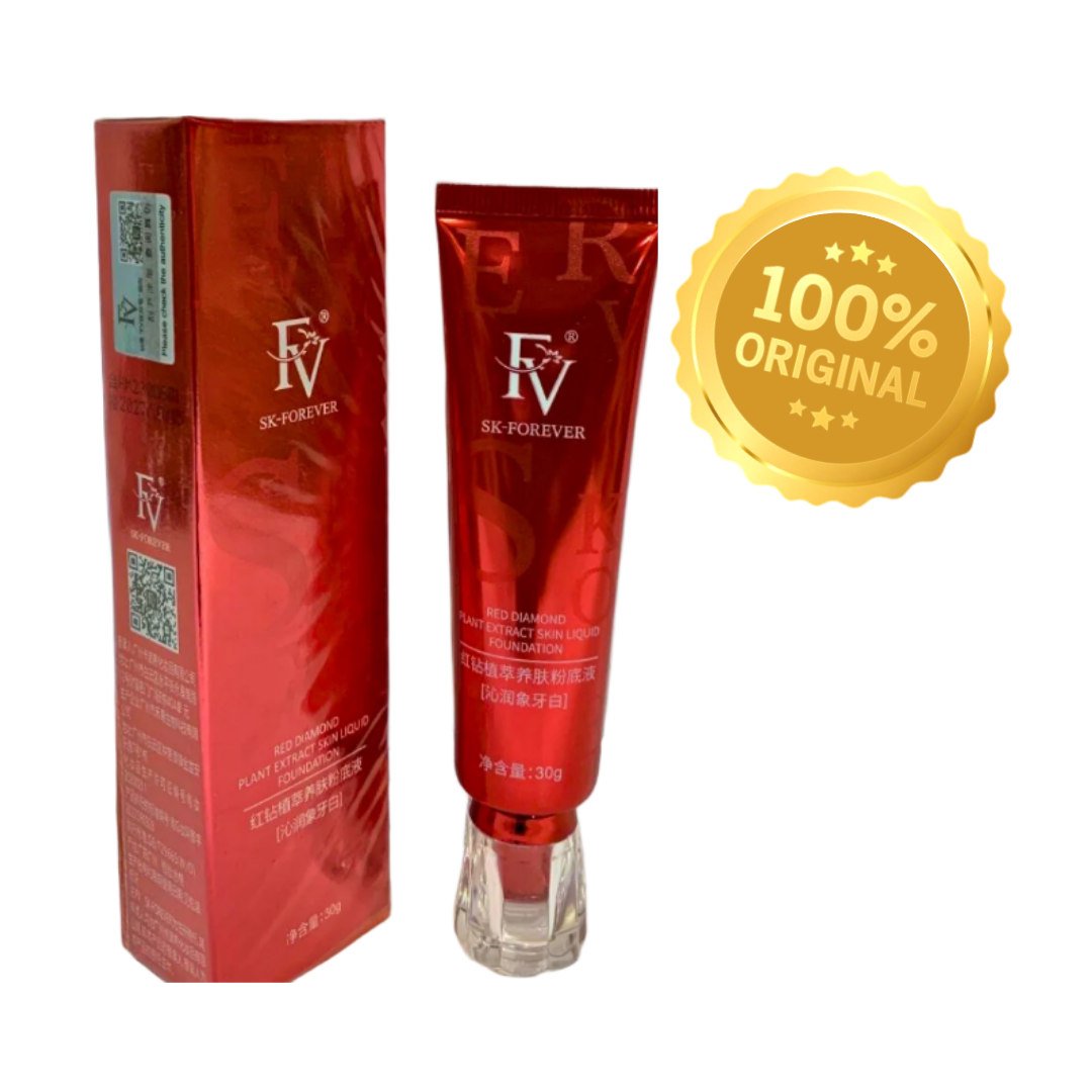 FV Foundation – Full Coverage Flawless Finish Liquid Foundation