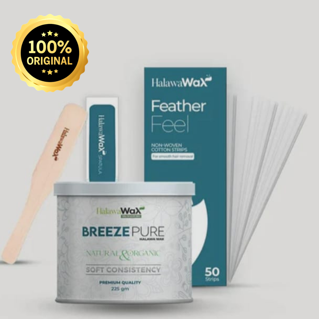 Breeze Pure Halawa Wax – Natural Hair Removal Wax