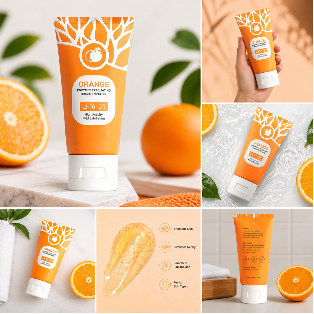 Orange Enzymes Exfoliating Brightening Gel – 100% Original | Buy 1 Get 1 Free – 2 for Rs. 1999