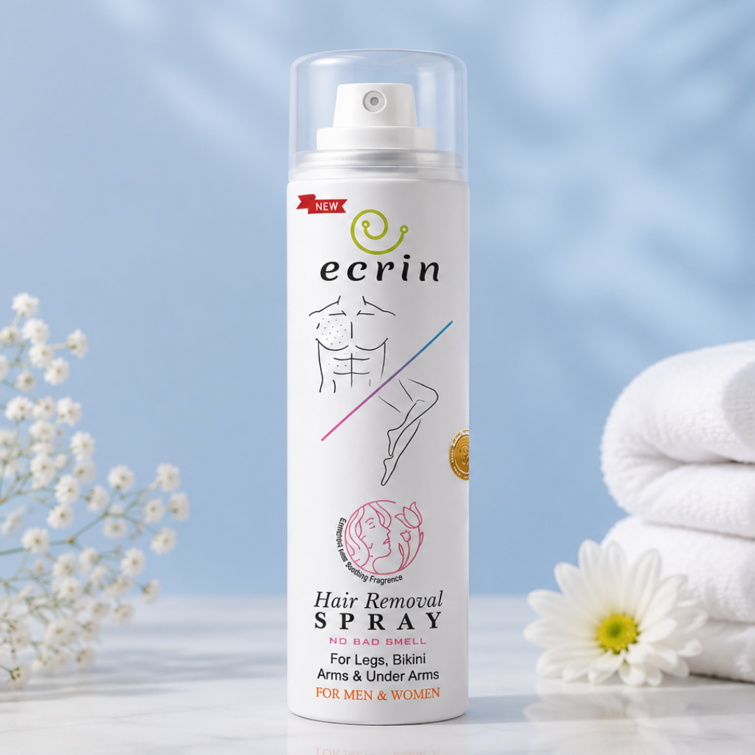 Ecrin Hair Removal Spray – Fast & Painless Hair Removal for Men & Women